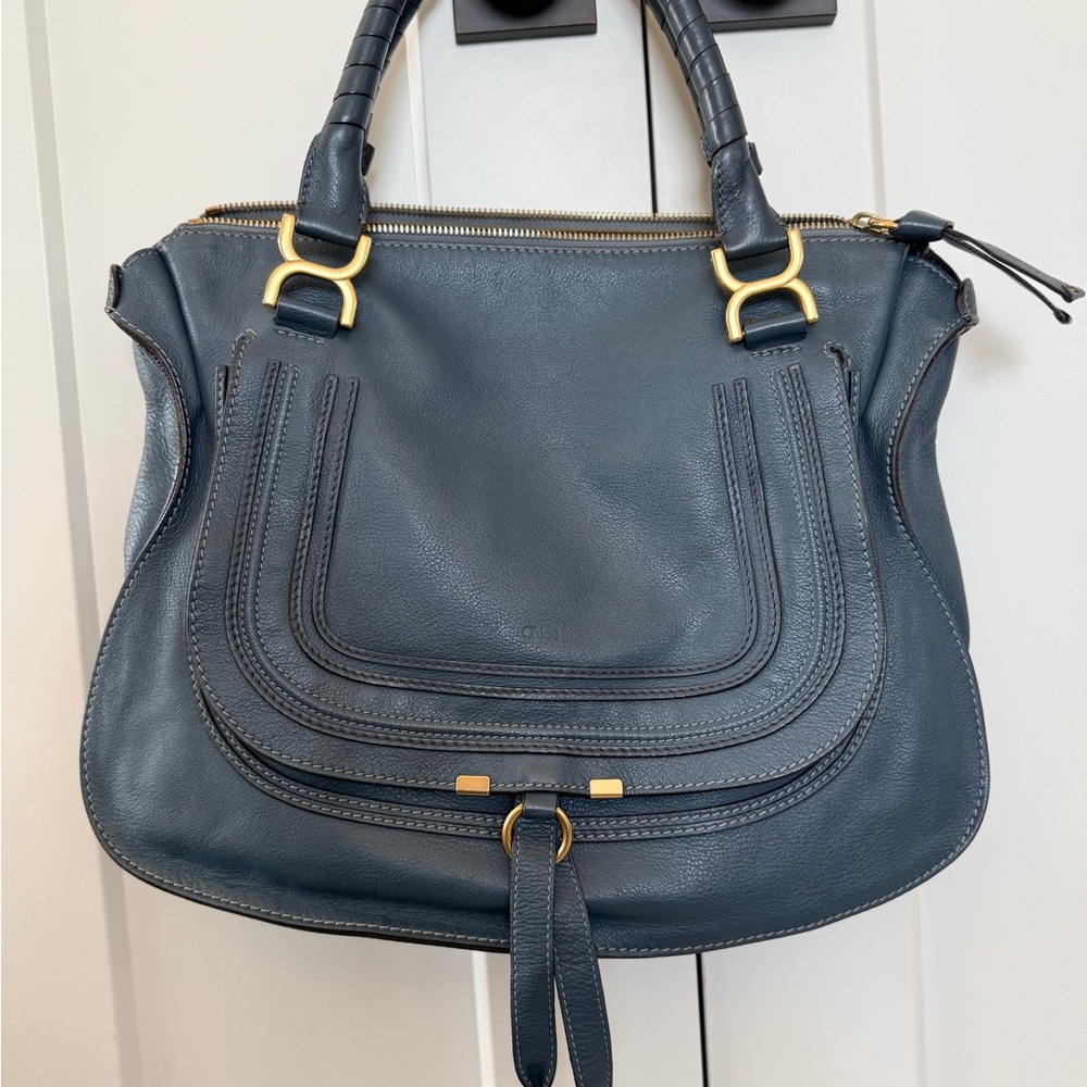 Large Chloe Marcie in Cloud Blue